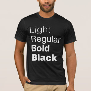 Helvetica familjskjorta tee
