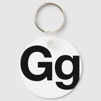 Helvetica Gg Nyckelring