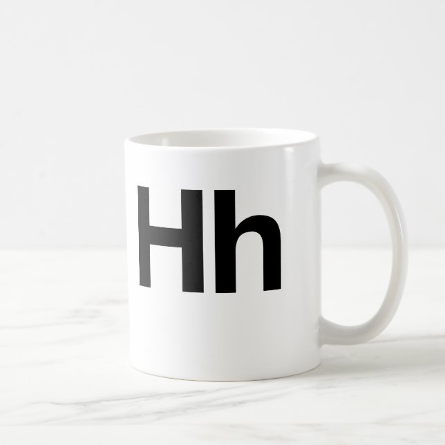Helvetica Hh Kaffemugg (Höger)