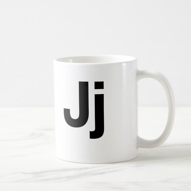 Helvetica Jj Kaffemugg (Höger)