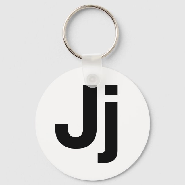 Helvetica Jj Nyckelring (Framsida)