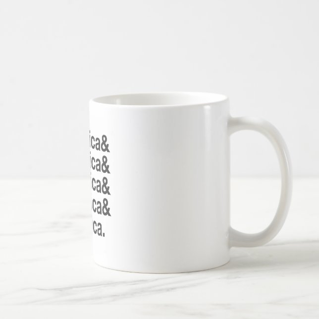 Helvetica& Kaffemugg (Höger)