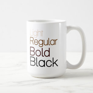 Helvetica kaffemugg
