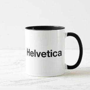 Helvetica Mugg