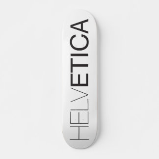 Helvetica Skateboard Bräda 21,5 Cm