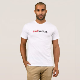 helvetica t shirt