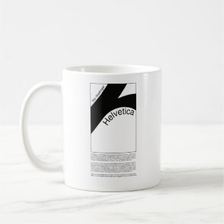 Helvetica Typography | Demo Design Kaffemugg