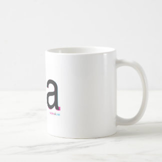 helvetica vs arial tea kaffemugg