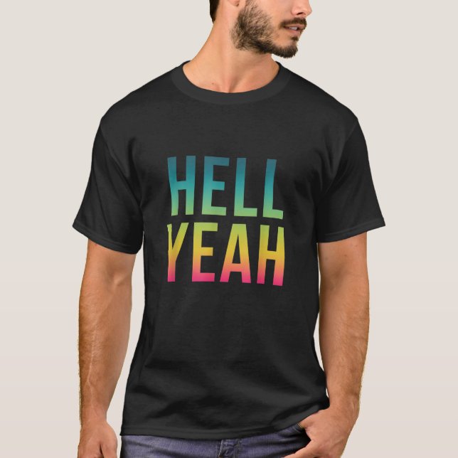 Helvetsansad Coola Positive Life Quote T Shirt (Framsida)