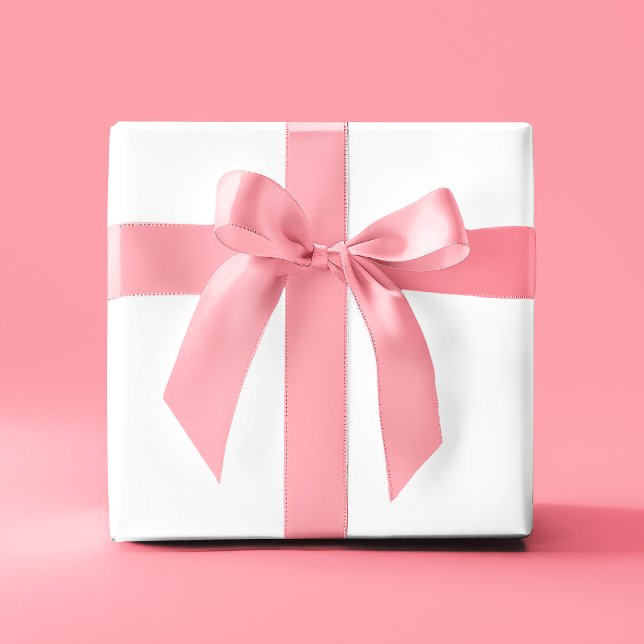 Helvit färg Bröllopsduschpresent Presentpapper (solid white gift wrapping paper for bridal shower wedding couples gift wrapping paper)