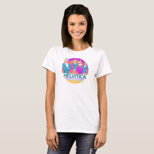 "HELVITICA" (den uttalade stavade något liknande) T-shirt