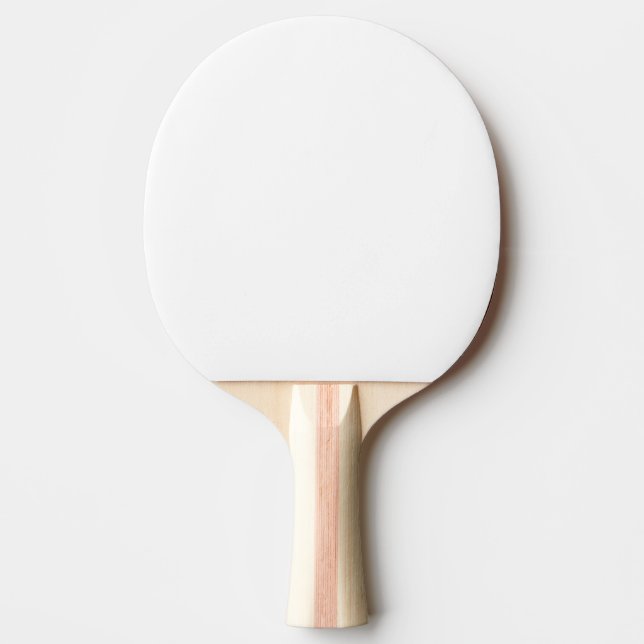 Helvitt Pingisracket (Framsidan)