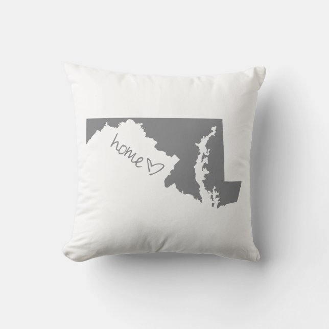 Hem- <3 Maryland Kudde (Framsida)