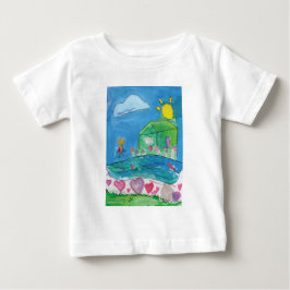 Hem är där hjärtat är - KidsArt för CHOC T Shirt