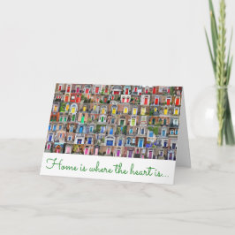 "Hem är där hjärtat är" kort