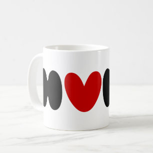Hem är där hjärtat finns kaffemugg