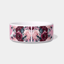 "Hem är där katten är" rosa Ceramic Pet Bowl
