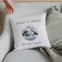 Hem är där min katt kranar anpassningsbar-foto