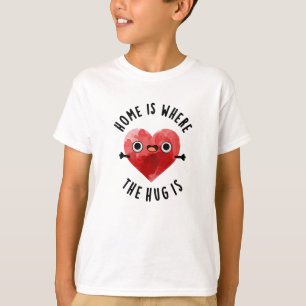 Hem är där navet är roligt. t shirt
