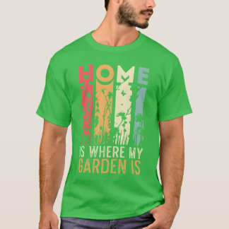 Hem är Garden Dedicated Mor Gift-pojken T Shirt
