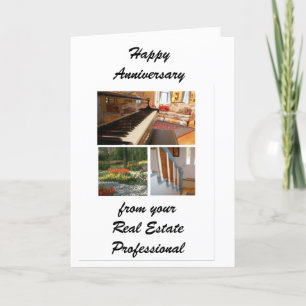 Hem-årsjubileet Real Gods Agent Greeting Card Kort