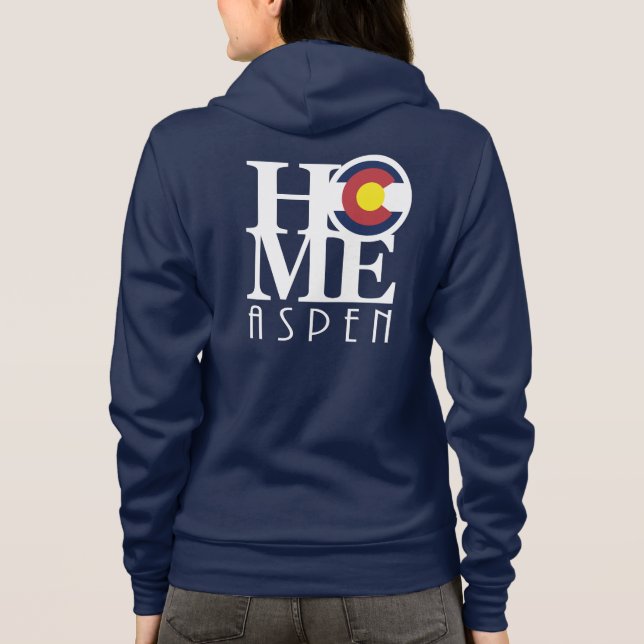 HEM- asp- Colorado svettskjorta T Shirt (Baksida)