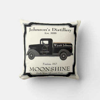 Hem Bar Rolig Moonshine Krukor Vintage Lastbil Kudde