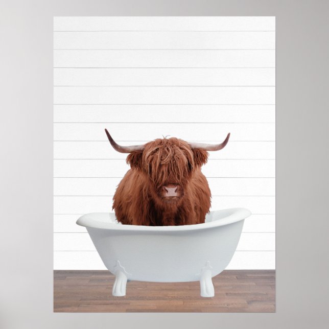 Hem Bathtub Home Decor Bathroom Poster (Framsidan)