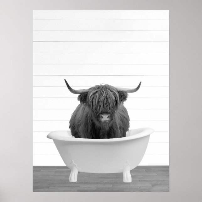 Hem Bathtub Home Decor Bathroom Poster (Framsidan)