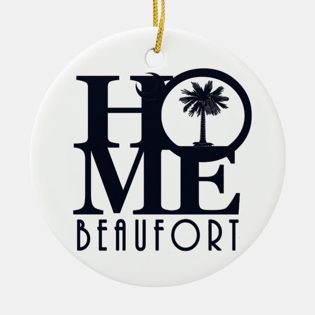 HEM Beaufort SC Julgransprydnad Keramik (Framsidan)