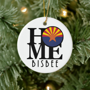 HEM Bisbee Arizona Julgransprydnad Keramik
