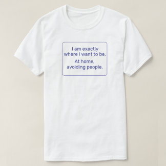 Hem (blå) t shirt