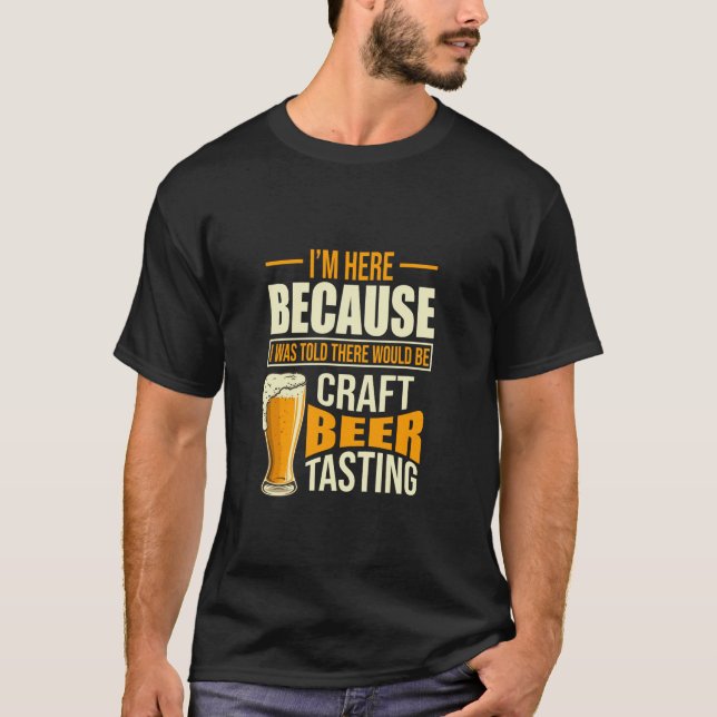 Hem-brygga Det skulle finnas ett Craft Beer Taste  T Shirt (Framsida)