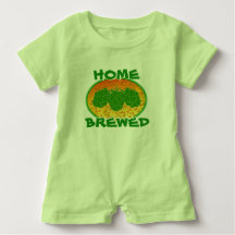 Hem-Bryggad babyRomper