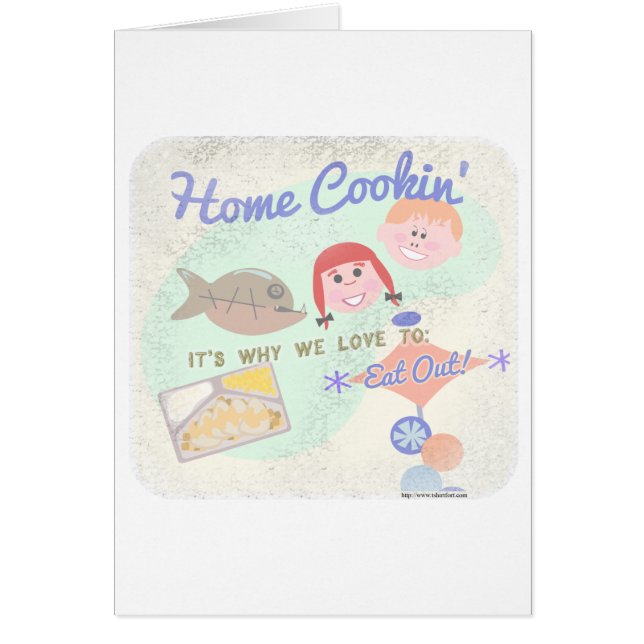 Hem Cookin! Hälsningskort (Framsidan)