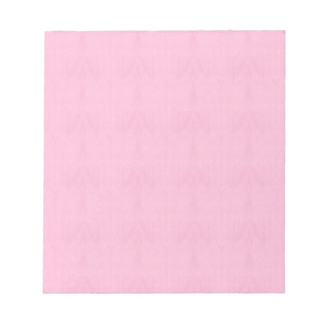 Hem-dekorkontakter lämnar Rosa Anteckningsblock (Framsida)