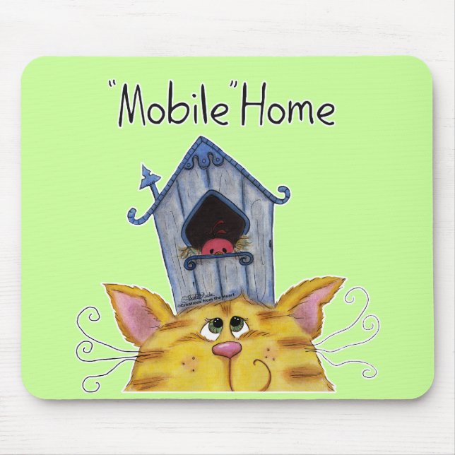Hem för Cat and Bird House Mobile Musmatta (Framsidan)