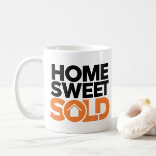 Hem för Cute Realtor Gift Real Gods Agent Broker Kaffemugg