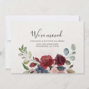 Hem för Flytta för ny adress uppdatering Meddelande