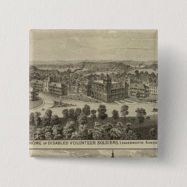 Hem för funktionshindrade frivilliga soldat knapp (Framsida)