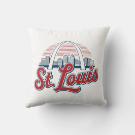 Hem för Gateway Arch, St. Louis kulturarv Kudde