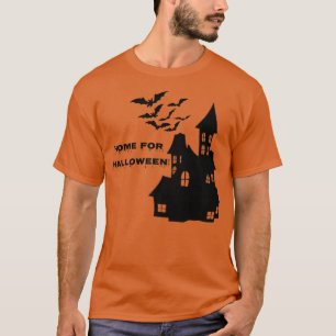Hem för Halloween, hemstuga hus, Spooky Hallowee T Shirt