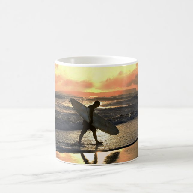 Hem för Hawaii Surfer Kaffemugg (Center)