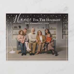 Hem för Helgdagarna! Familjefotojul Vykort