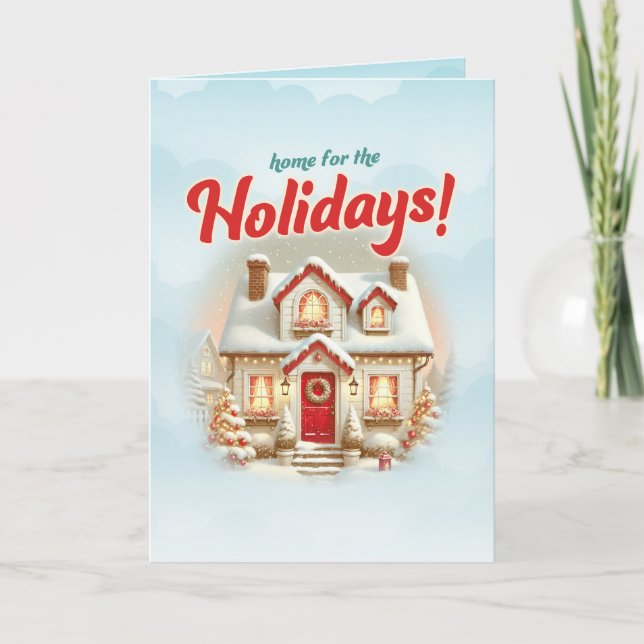Hem för Helgdagarna Jul Helgkort (Framsida)