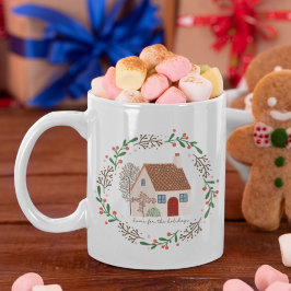 Hem för Helgdagarna Jul Kaffemugg
