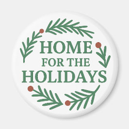 Hem för Helgdagarna Julmagnet Magnet