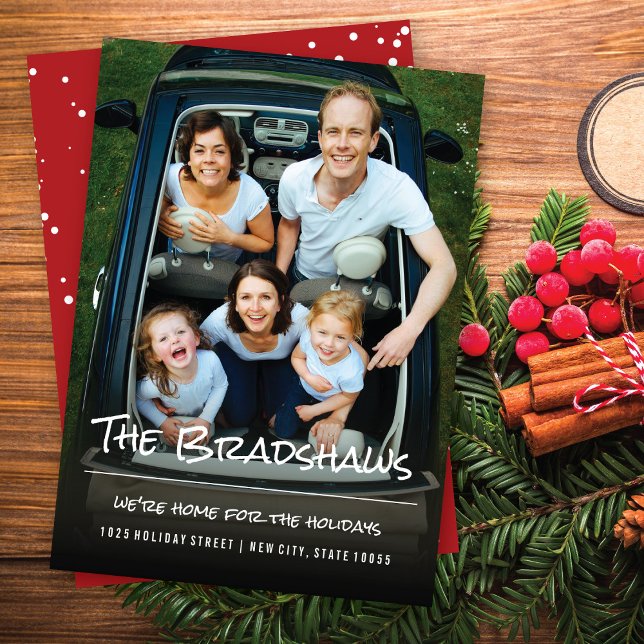 Hem för Helgdagarnas Flytta annons-kort Julkort (Skapare uppladdad)