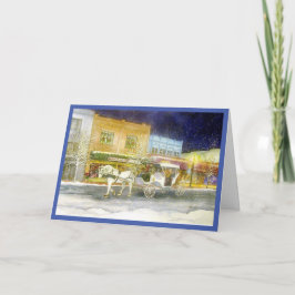 "Hem för Helgdagarnas julhälsningskort Kort