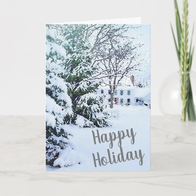 Hem för jul kort (Framsida)